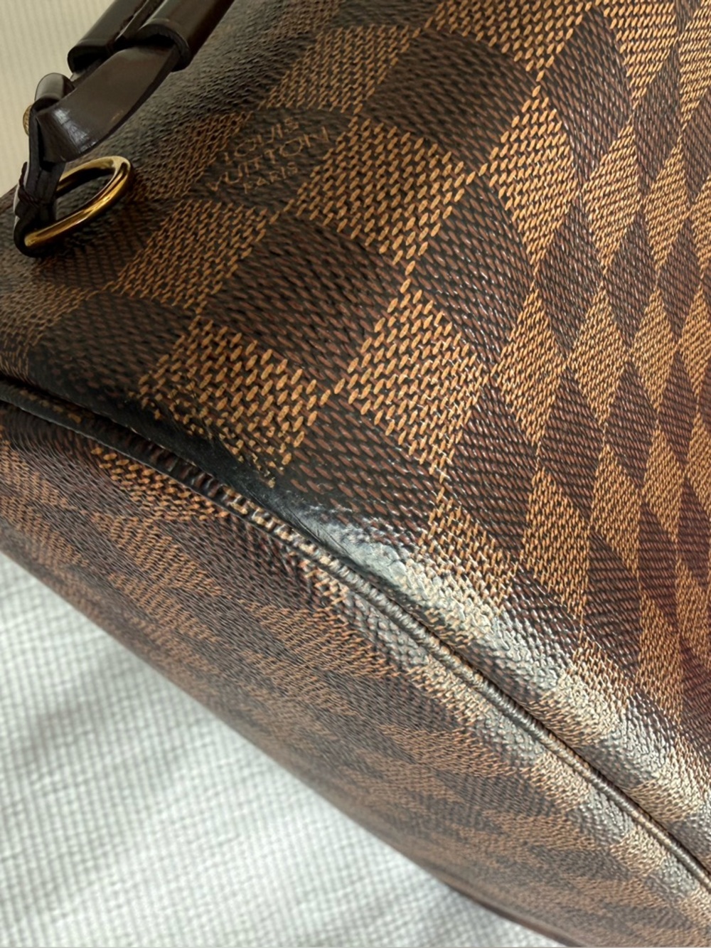 Louis Vuitton Brown Damier Ebene Neverfull Tote MM - Picture 8 of 16
